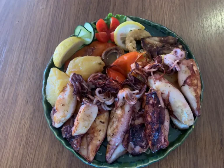 Gegrillter Tintenfisch