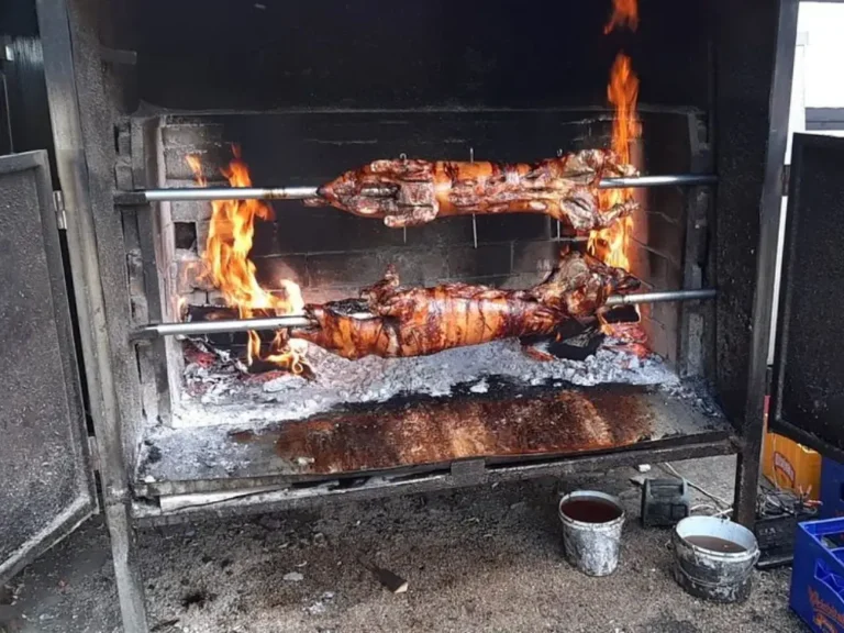 Gebratenes Spanferkel