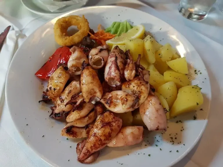 Squid with side dish_3