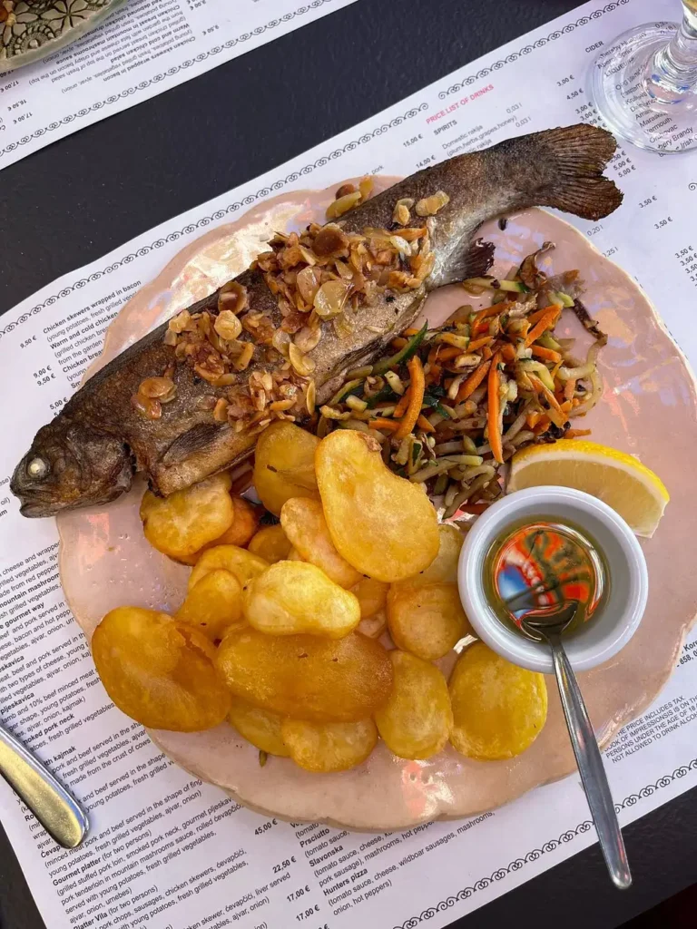 Trout with side dish_5